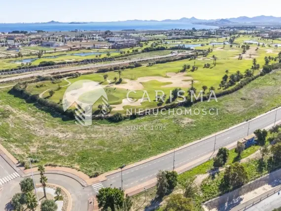 (14) Apartamenty przy Serena Golf z widokiem na morze, tarasami i ogrodami w Los Alcázares