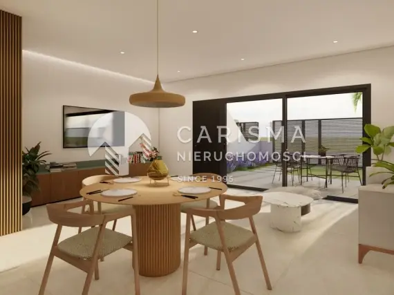 (57) Nowe bungalowy w San Pedro del Pinatar z prywatnym basenem, ogrodem i blisko plaży