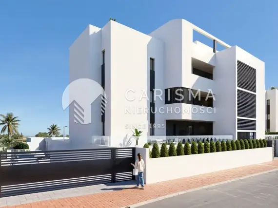 (7) Apartamenty przy Serena Golf z widokiem na morze, ogrodami i tarasami w Los Alcázares