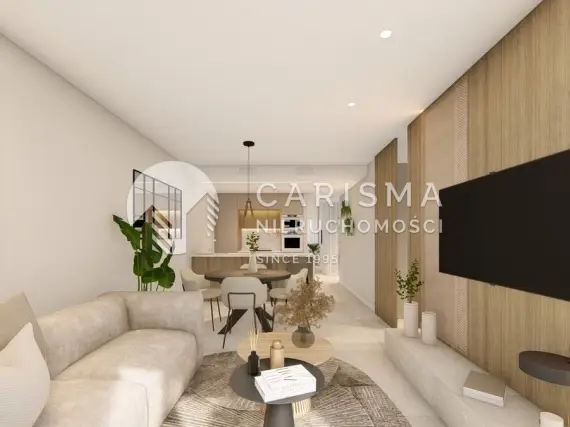 (4) Apartamenty przy polu golfowym blisko morza i Los Alcázares – baseny, SPA i siłownia w Hiszpanii