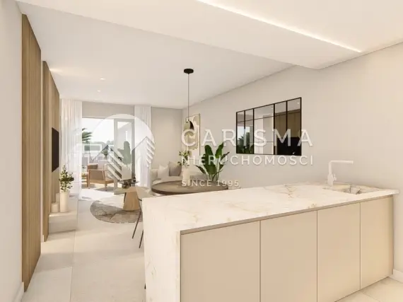 (5) Apartamenty przy polu golfowym blisko morza i Los Alcázares – baseny, SPA i siłownia w Hiszpanii
