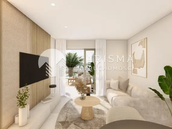 (30) Apartamenty przy polu golfowym blisko morza i Los Alcázares – baseny, SPA i siłownia w Hiszpanii