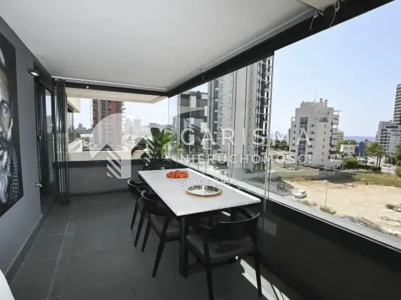 Nowoczesny apartament z widokiem na morze w pobliżu dogodności w Calpe 1