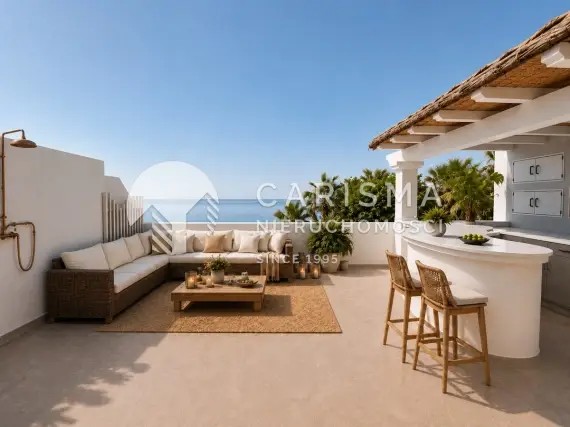 (21) Wspaniały penthouse w pierwszej linii brzegowej, Estepona