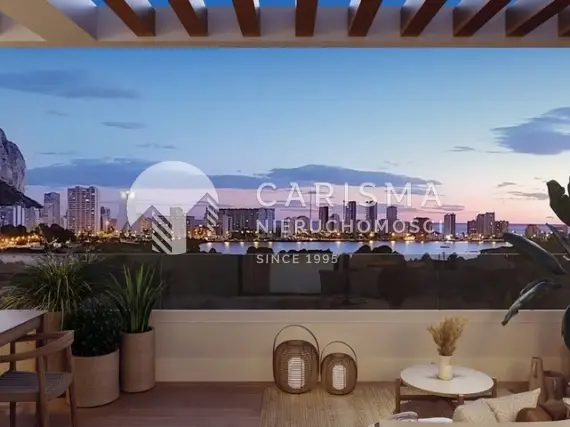 (4) Nowe i nowoczesne apartamenty z widokiem na morze w Calpe