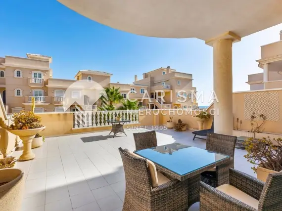 (6) Apartament z tarasem 27 m² i widokiem na morze w Pórtico Mar, Guardamar del Segura