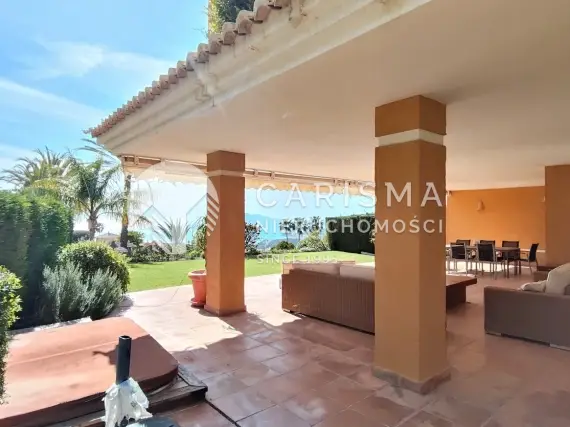 (7) Parterowy apartament z zachwycającym widokiem na morze, Altea Hills