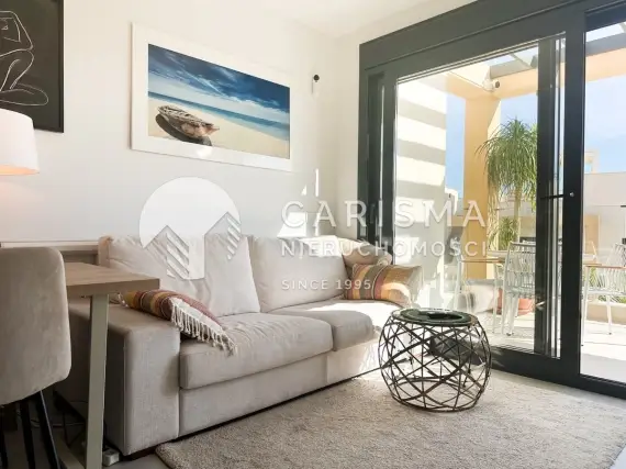 (13) Nowoczesny bungalow na ostatnim piętrze w Orihuela Costa z prywatnym tarasem dachowym