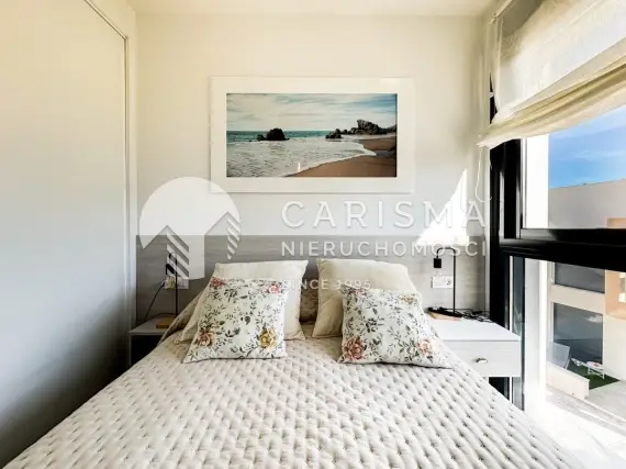 (21) Nowoczesny bungalow na ostatnim piętrze w Orihuela Costa z prywatnym tarasem dachowym