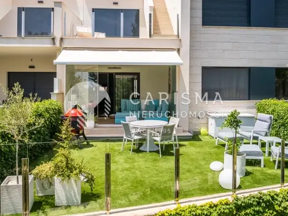 (28) Luksusowy apartament na parterze z ogrodem i widokiem na pole golfowe, Pilar de la Horadada