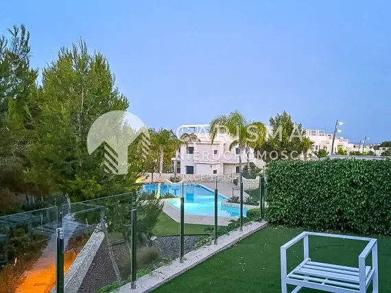 (30) Luksusowy apartament na parterze z ogrodem i widokiem na pole golfowe, Pilar de la Horadada