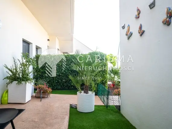(38) Luksusowy apartament na parterze z ogrodem i widokiem na pole golfowe, Pilar de la Horadada
