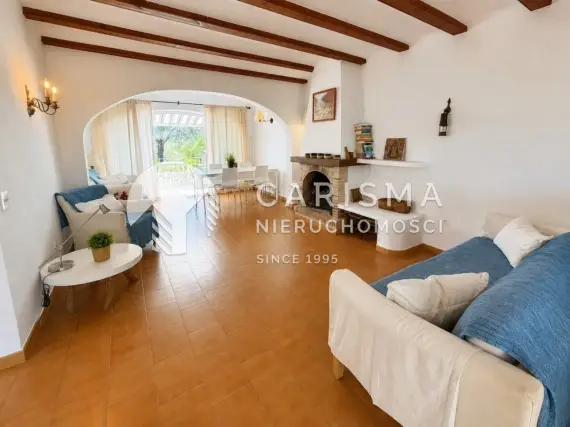 (5) Urokliwy bungalow na jednym poziomie, Moraira, Costa Blanca Północ