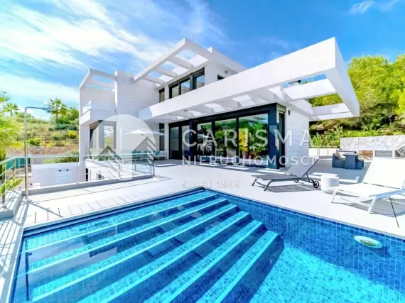 (43) Luksusowa willa w Las Colinas Golf z basenem infinity, widokiem na pole golfowe i kinem