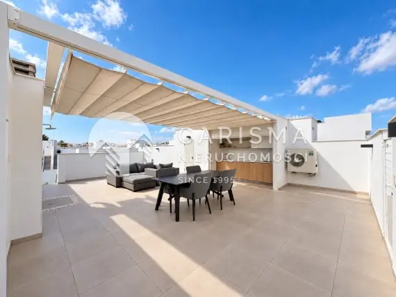 Penthouse na sprzedaż na Costa Blanca South, 110 m², taras dachowy 88,65 m², garaż, Playamar 2