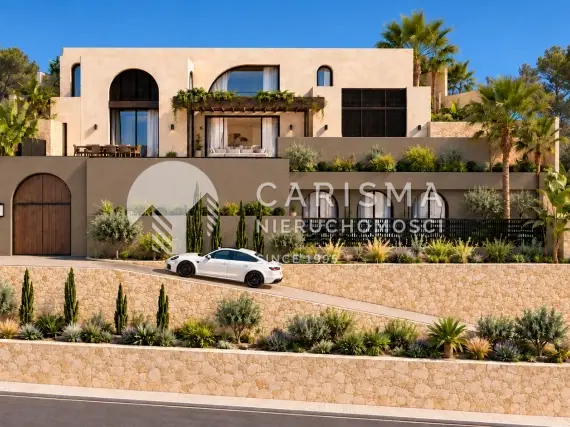 Luksusowa willa z panoramicznym widokiem na morze w Moraira 1