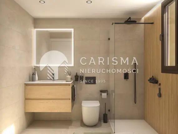 (6) Nowe apartamenty w Guardamar del Segura na Costa Blanca z tarasami, blisko plaży i terenów naturalny