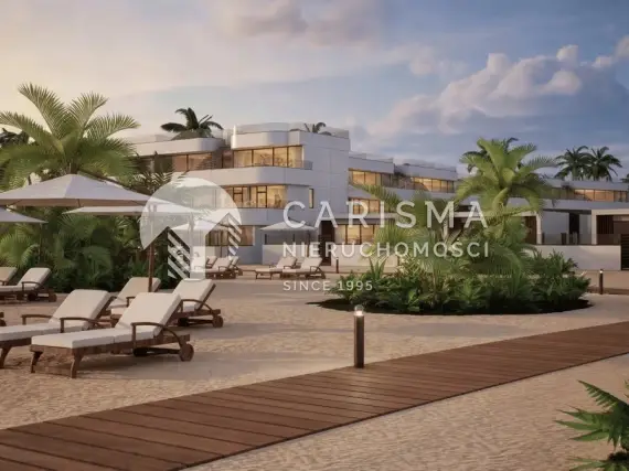 (4) Apartamenty inwestycyjne w Vera Playa, Almería – baseny, prywatna plaża i widok na morze