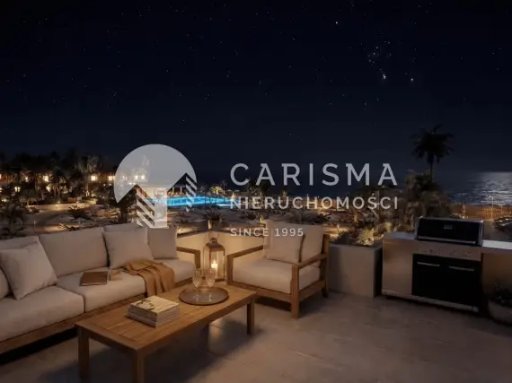 (5) Apartamenty inwestycyjne w Vera Playa, Almería – baseny, prywatna plaża i widok na morze